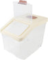 Mumusuki Rice Storage Container, Airtight Design with Clear View and Scoop, for