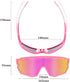 Sports Polarized Sunglasses for Adults and Youth - Cycling, Softball, Baseball, Fishing, Ski, Golf