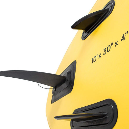 Kayak Skeg Tracking Fin - Large Mounting Points for Watershed Board Canoe