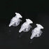 NIHUIFA 6pcs Automatic Shrimp Feeding Cups PVC Suction Cup Shrimp Feeders for Easy Efficient Aquarium Feeding
