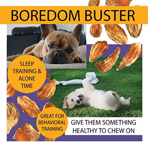 2lb Nature's Diet Sweet Potato Chews XL Bag Safe Rawhide Replacement, Natural Treat, Training, Teeth, Healthy Snack