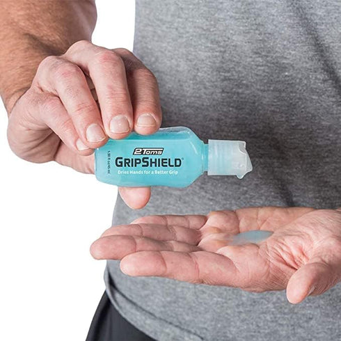 2Toms GripShield, Non-Sticky Grip Enhancer, Dry Grip Solution for Sweaty Hands, Tennis, Pickleball, Golf, Pole Dancing