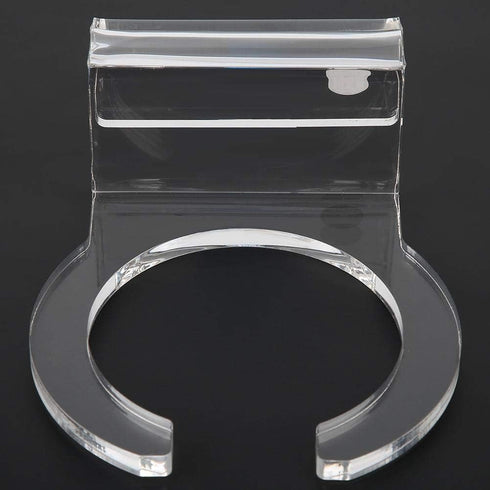 Aquarium Pre Filter Sock Holder, Acrylic Micron Bag Holder for Fish Tank Filter Sock Mount Bracket (4inch)
