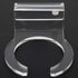 Aquarium Pre Filter Sock Holder, Acrylic Micron Bag Holder for Fish Tank Filter Sock Mount Bracket (4inch)