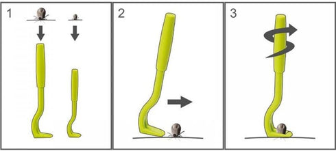 Tick Remover Set, Small and Large