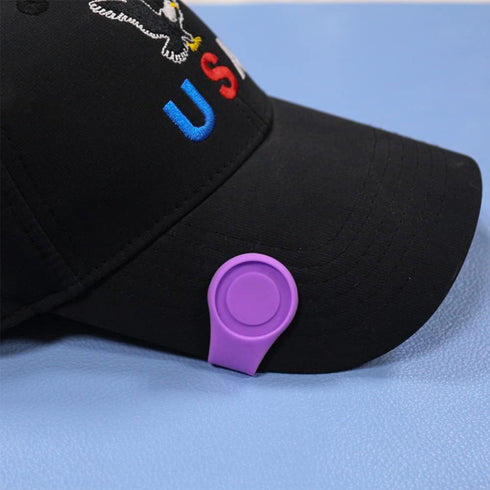 Myartte Pack of 3 Golf Ball Marker Hat Clip with Strong Magnetic Closure - Great Gift for Women Men Golfer