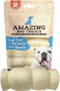Amazing Dog Treats, Beef Cheek Rolls, Mega Thick 5-6", 8 Pcs, Safe Rawhide Alternative for Power Chewers.