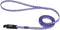 Coastal Li’l Pals Patterned Dog Leash with E-Z Snap - Light Blue Paw, 3/8” x 6’