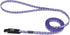 Coastal Li’l Pals Patterned Dog Leash with E-Z Snap - Light Blue Paw, 3/8” x 6’