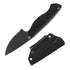 GRITR Scout Fixed Drop Point Blade Knife, Full Tang with Ambidextrous Kydex Belt Sheath for Outdoor Camping & Hiking