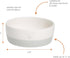 Pearhead Paws Off Ceramic Cat Bowl, Small Food and Water Bowl for Cats, Pet Dish, Microwave and Dishwasher Safe, Pet Owner Essentials, Holds 1.3 Cups