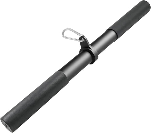Straight Bar Pulldown Bar for LAT Pulley System - Rowing Machine Handle Exercise Home Gym Attachment Strength Training