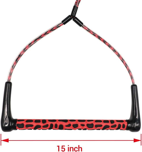 Obcursco Water Sport Line Wakeboard Rope with EVA Handle, Ideal for Kneeboard, Water Ski, Wakeboard