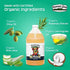 VERMONT SOAP Organics Pet Shampoo - Infused with Organic & Natural Olive Oil, Coconut & Aloe Vera, 64oz