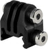 Picatinny Rails Airsoft Gun Rail Mounts Adapter for GoPro Action Camera (Black)