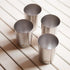 Stainless Steel 10 oz Cups Tumbler (4 Pack) - Stackable Durable Metal Drinking Glasses
