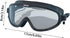 Generic Swimming, Goggles No Leaking Anti-Fog Swim Goggles for Men with Ear Plugs,Clear Vision Silicone Pool Goggles