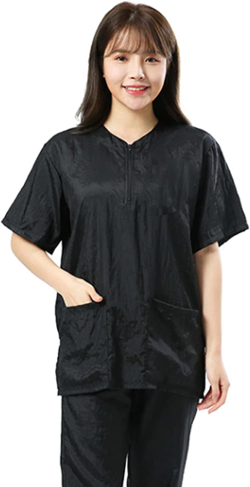 Dog Grooming Smock - Professional Barber Jackets for Women & Men, Cosmetologist Smock (XL) for Pet Groomers