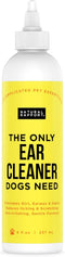Natural Rapport Dog Ear Cleaning Drops, 8 Oz, Solution for Cleaning Wax, Dirt, and Contaminants