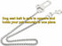 JLEivvi Dogs(60cm) Stainless Steel No chew Dog Car Seat Belt, Stainless Steel Dog Car Seat Belt Vehicle Travel Dog