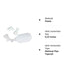 Malida Water Filter Float Ball Valve for Fish Aquarium, 1/4 Inch Supply Tube