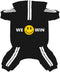 Cute Dog Hoodie Pajamas Tracksuit Coat for Winter, 4-Legs Black Clothing for Cat Puppy Small Medium Big Dogs (X-Small)