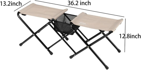 TIYASTUN Backpack Collapsible Stool Folding Stool Portable Stool Double Camping Chair Camping Stool Pop up Stool