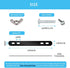 Mounting Brackets with Screws for Bike Basket Installation, Metal Plates for Bicycle Cargo Rack