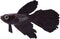 FTVOGUE Lifelike Brown Betta Fish Ornament, Silicone Artificial Funny Fish for Aquarium Decoration
