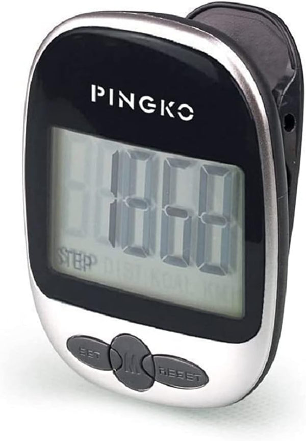 PINGKO Multi-Function Portable Outdoor Sport Pedometer - Step, Distance, Calories, Counter