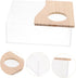 STOBOK 1pc Box Hamster Sandbox Cage Animal Toy Train Toys Small Container Bath Stuff Gerbil Shelf Water Clear Hamster