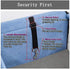 Lyricalife Pet Car Seat, Sturdy Reinforced Structure, Shortened Leash with Metal Snap Hook, Loops for Seat Belt