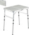 REDCAMP Small Folding Camping Table, 2ft Portable Outdoor Table, Aluminum Camp Table, Adjustable Height, Lightweight