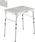 REDCAMP Small Folding Camping Table, 2ft Portable Outdoor Table, Aluminum Camp Table, Adjustable Height, Lightweight