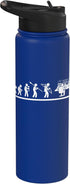 Music Producer Gifts For Men Audio Engineer Evolution Men Women Funny Music Producer Stainless Steel Insulated Water