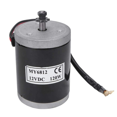 Motor 12V 120W MY6812 Electric Brushed Motor - High Speed Small Brush Motor for Electric Scooter Accessories