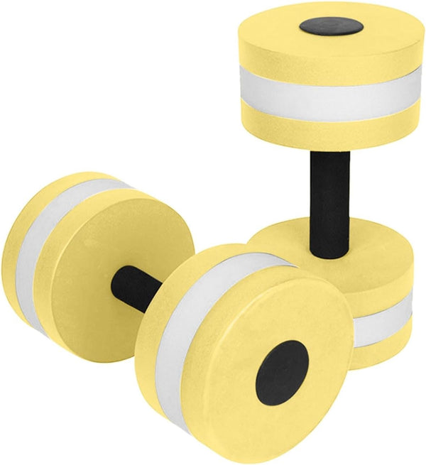 Gooddyiyukey Water Dumbbells, Set of 2,Waterproof High-Density Quick-Dry EVA Foam Water Dumbbells Medium