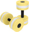 Gooddyiyukey Water Dumbbells, Set of 2,Waterproof High-Density Quick-Dry EVA Foam Water Dumbbells Medium