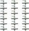 Aquarium Fish Tank Air Flow Control Lever Pump Single Way Valve, 18 Pcs