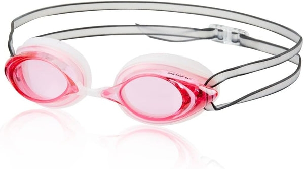 Sporti Unisex Adult Swimming Goggles, Antifog Swim Goggles for Men & Women, Shatter-resistant, Double Straps