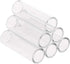 NEXAVKPR Aquarium Decor Clear Acrylic Tube Cave House for Shrimp Cichlid Hiding Rest