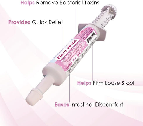 Upset (30 Oral Paste for Dogs & Cats Fast Diarrhea Relief & Firm Stool Support, Helps Stomach, Reduces Occasional Loose