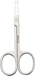 3.5-Inch Stainless Steel Round-Tip Grooming Scissors for Dog Pet Nose, Ear, Face, Paw Hair