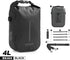Rhinowalk Waterproof Bike Front Pannier Bag Fork Bag for E-Scooter Mountain Bike Accessories - Black, 4L