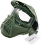 Tactical Paintball Mask, Airsoft Full Face Gear with Goggles, Impact Resistant for Outdoor Activities