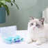 Gigicloud 4 Pcs Anti-Scratch Cat Foot Cover, Adjustable Prickly Anti-Off Silicone Cat Paw Protector Shoes