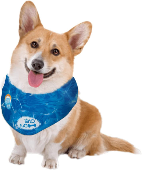 ALL FOR PAWS Chill Out Ice Bandana, Small Size