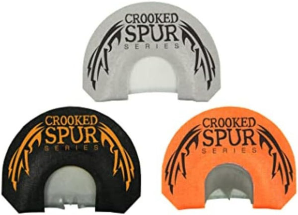 FOXPRO Crooked Spur Turkey Mouth Call Combo, 3 Diaphragm Calls Included