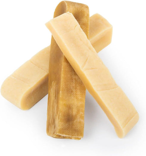 Yak Cheese Dog Treats - Natural Yak Chews from Himalayan Mountains - for Aggressive Chewers - Extra Large, Value Pack 3