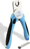 gonicc Dog & Cat Nail Clippers and Trimmers, with Safety Guard, Free Nail File, Professional Grooming Tool